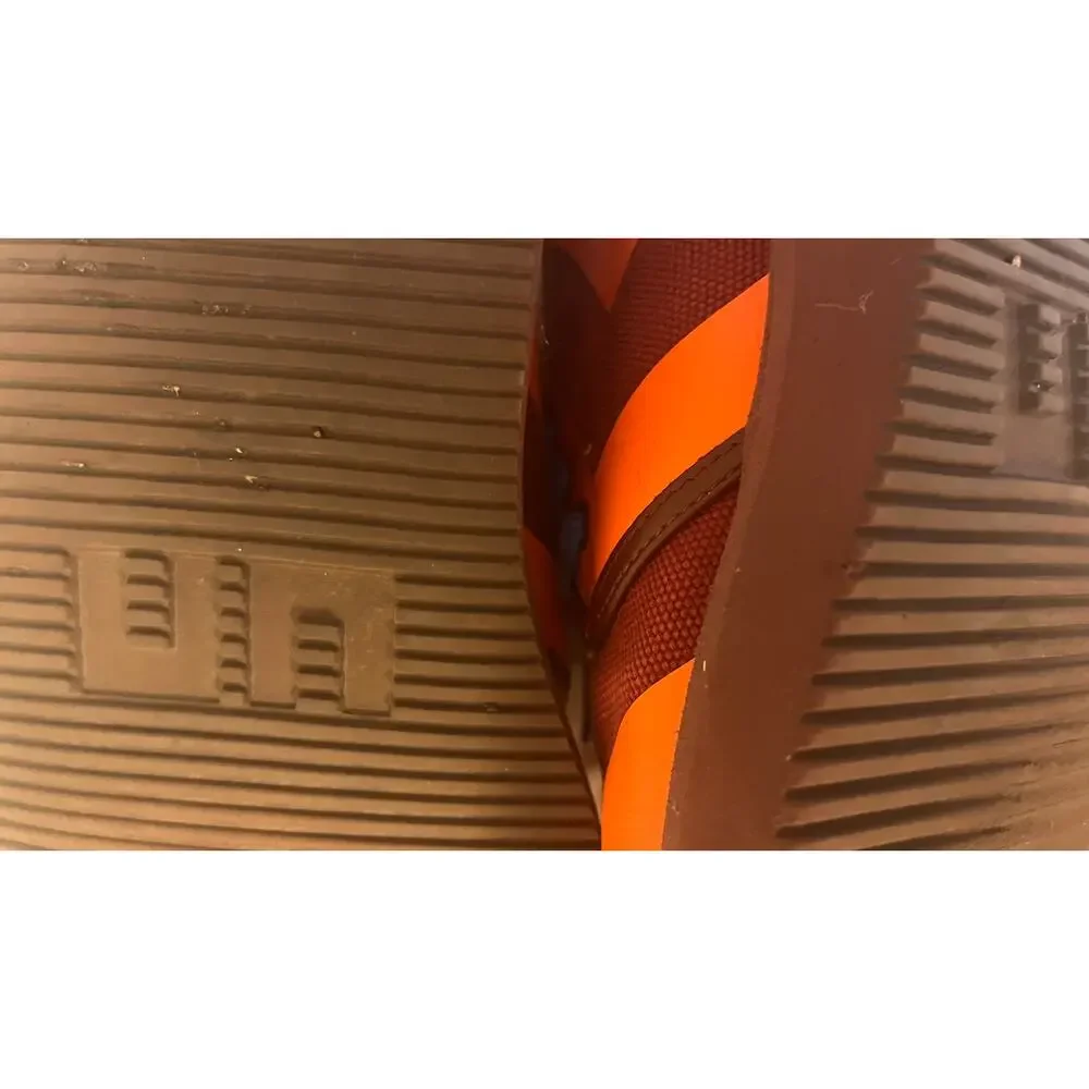 UN United Nude Geo Desert Boots Shoes - Orange/Maroon Size: 43 - Excellent